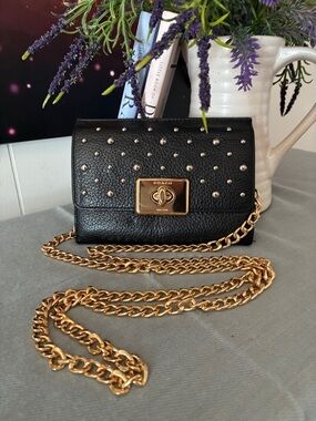 Coach Cassidy Turnlock Wallet/Crossbody with Rivets